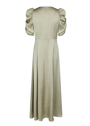 Benuti solid kjole Light Green Neo Noir 